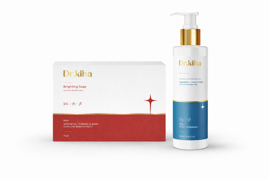 Head-to-Toe Herbal Cleanse Combo (Shampoo + Ayurvedic Cleansing Soap)